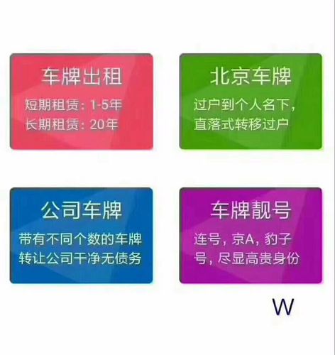 闲置京牌指标租一个多少钱注意事项-专项服务